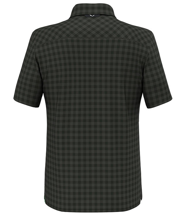 Cămașă SALEWA PUEZ DRY M S/S SHIRT Man, dark olive