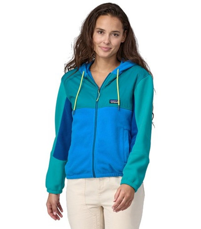 Bluza PATAGONIA W MICRODINI HOODY Lady, vessel blue
