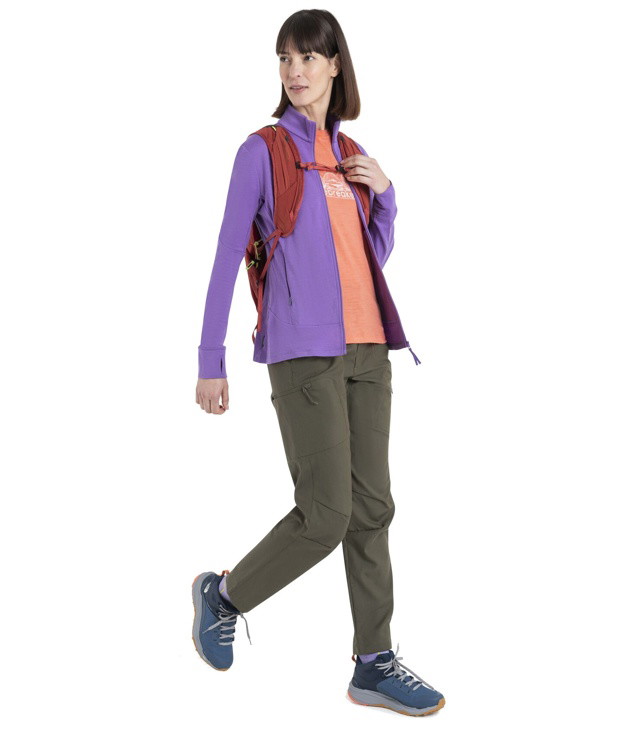 ICEBREAKER W MERINO 150 TECH LITE III SS TEE GROWN női póló