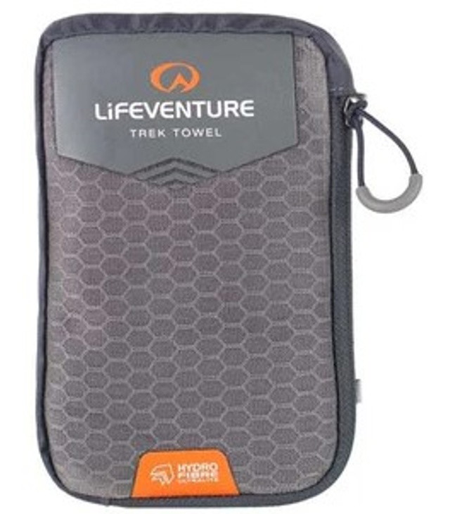 LIFESYSTEMS HYDROFIBRE TREK TOWEL XLARGE GREY törölköző, , szürke