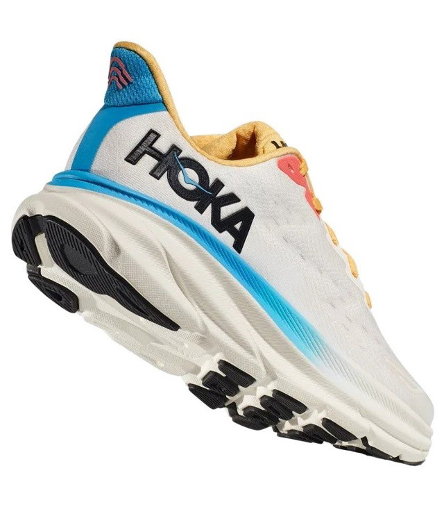 Dámské běžecké boty HOKA CLIFTON 9, blanc de blanc/swim day