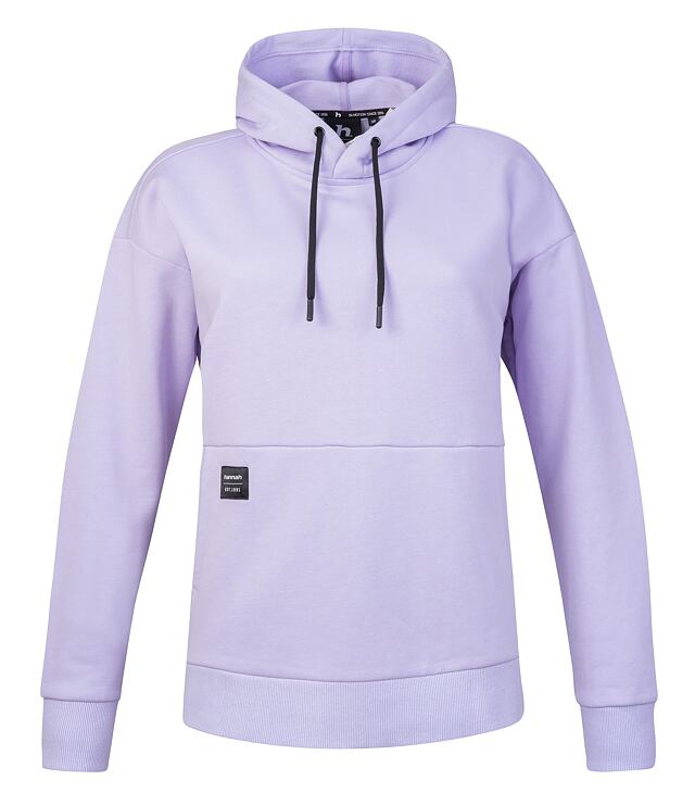 Dámska mikina HANNAH SANDY HOODY, purple heather