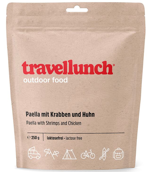 Výživa TRAVELLUNCH PAELLA 250G BEZ LAKTOZY