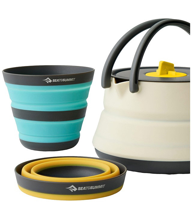 SEA TO SUMMIT FRONTIER UL COLLAPS KETTLE COOK SET 2P/3 Uni edénykészlet