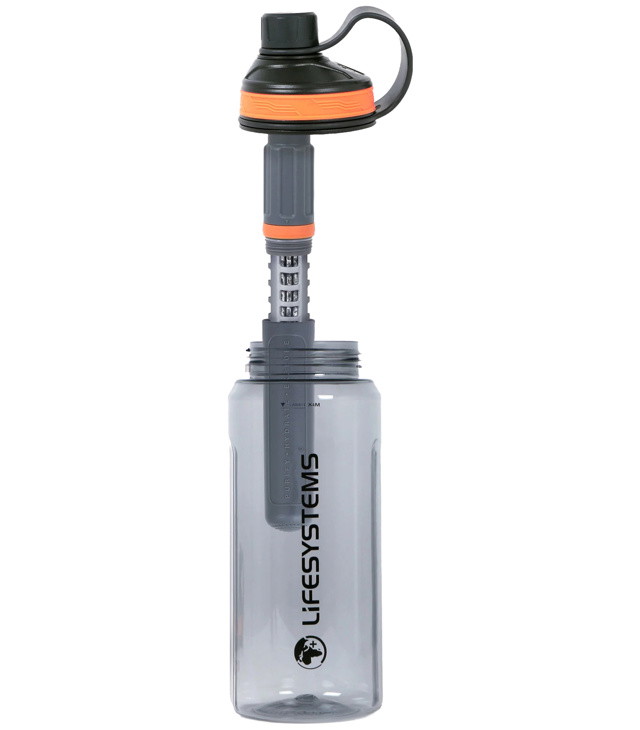 LIFESYSTEMS WATER FILTER+PURIFIER BOTTLE vízszűrő