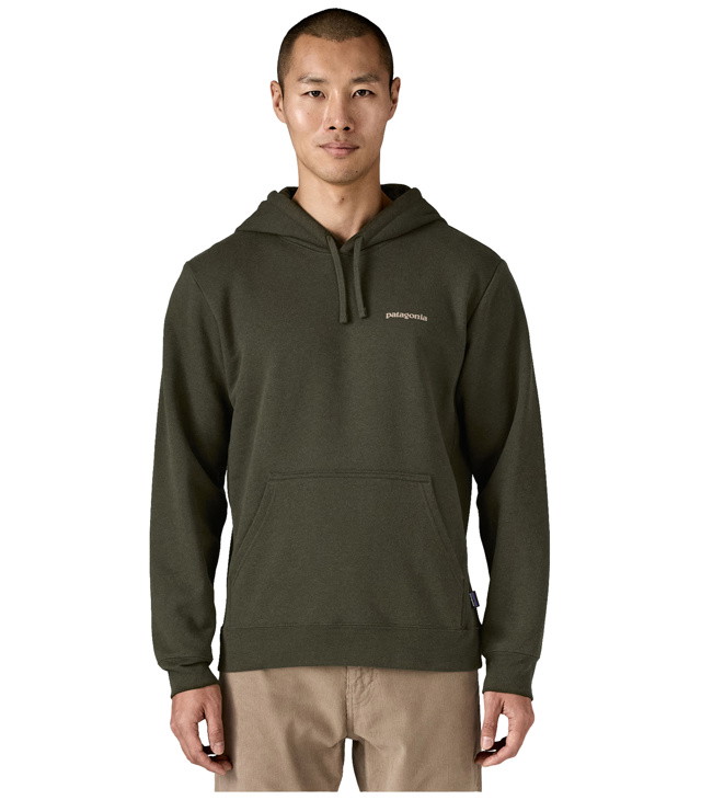 Hanorac pentru bărbați PATAGONIA BOARDSHORT LOGO UPRISAL HOODY
