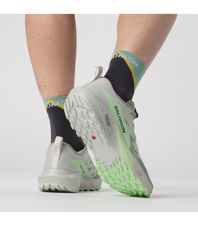 Pantofi damă SALOMON SENSE RIDE 5 W, lily/metal/greash