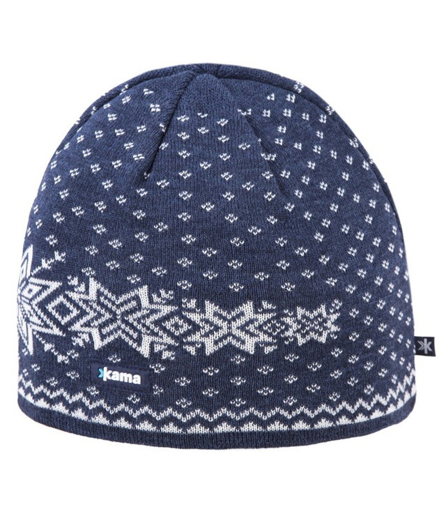 Čepice KAMA PLETENÁ MERINO ČEPICE A128 Uni