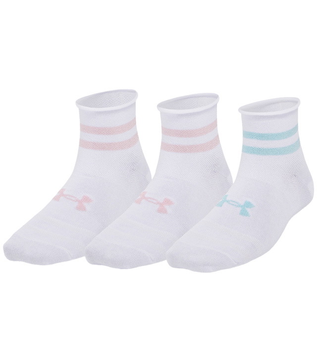 Ponožky UNDER ARMOUR W ESSENTIAL NOV 3PK QTR Lady