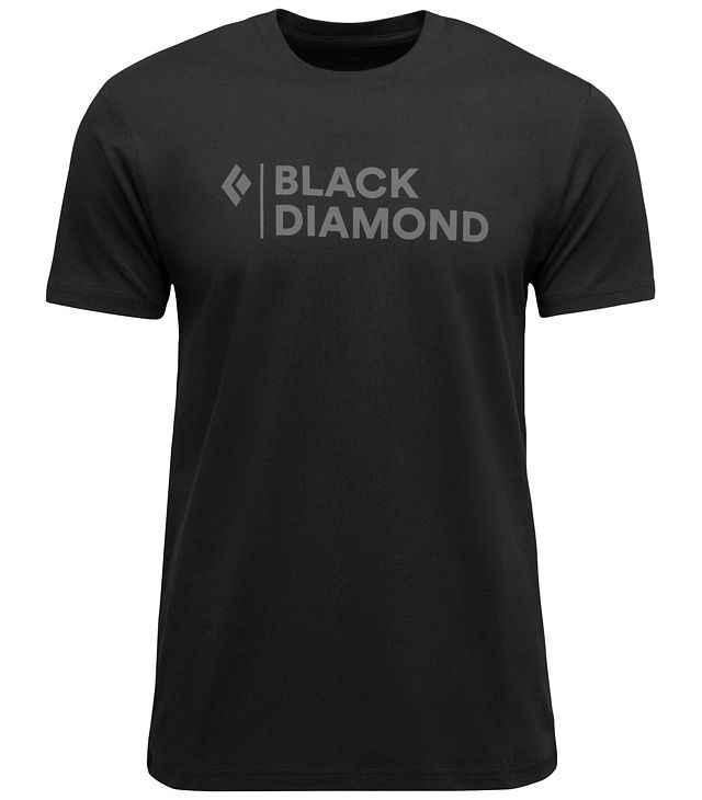 Pánské triko krátký rukáv BLACK DIAMOND M MINI STACKED SS TEE Man