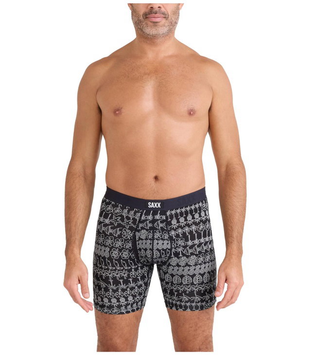Boxerky SAXX VIBE XTRA SOFT COMFORT BOXER BRIEF FLY