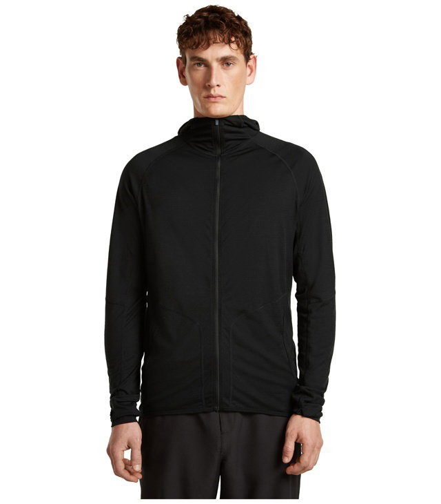 Pánská merino mikina ICEBREAKER M 150 MERINOFINE ACE LS ZIP HOODIE