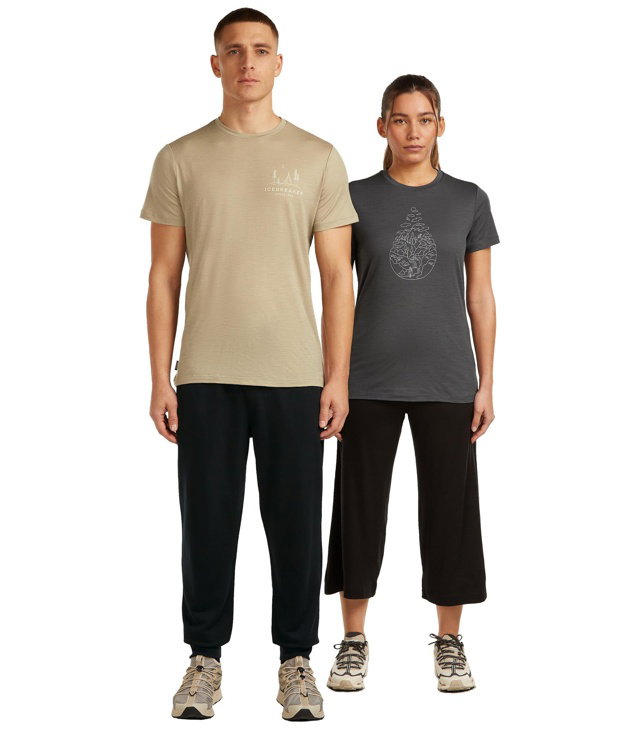 Pánské tričko ICEBREAKER M MER 150 TECH LITE SS TEE PEACEFUL PASS