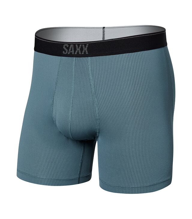 Bokserki SAXX QUEST QUICK DRY MESH BOXER BRIEF FLY Man