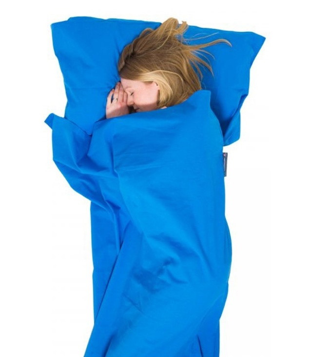 LIFESYSTEMS COTTON SLEEPING BAG LINER MUMMY hálózsákbetét