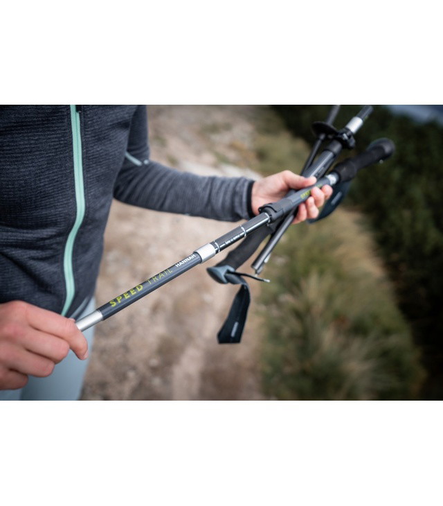 Trekové hole HANNAH SPEED TRAIL FL, anthracite (green)