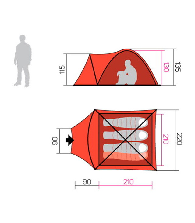 Cort HANNAH CAMPING HOVER 4