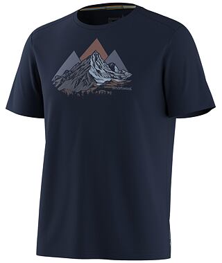 Koszulka SMARTWOOL M PEAK BAGGER ACTIVE SHORT SLEEVE GR Uni