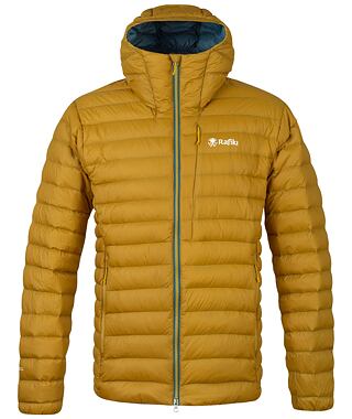 Pánská péřová bunda RAFIKI PROJECT, Dried tobacco