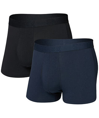 Boxerky SAXX DROPTEMP COOLING COTTON TRUNK FLY 2PK Man