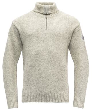 Sveter DEVOLD NANSEN WOOL ZIP NECK Uni