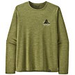 Triko dlouhý rukáv PATAGONIA M L/S CAP COOL DAILY GRAPHIC SHIRT-LANDS Man, buckhorn green x-dye
