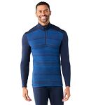 Tričko SMARTWOOL M CLASSIC THERMAL MERINO BL 1/4 ZIP B Man