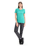 ICEBREAKER W TECH LITE II SS TEE SKI STRIPES Lady