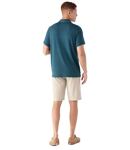 Koszulka SMARTWOOL M SHORT SLEEVE POLO-MERINO/CTTN Man