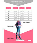 Legginsy UTOPY WEAR LEGGINSY BLUELINES Lady