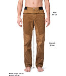 Pantaloni bărbați RAFIKI LEDGE, Bronz brown