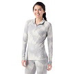 SMARTWOOL W CLASSIC THERMAL MERINO BL 1/4 ZIP B Lady póló