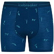 Muške bokserice ICEBREAKER M MER 150 ANATOMICA BOXERS SKI DAY