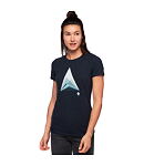 Tričko BLACK DIAMOND W MOUNTAIN TRANSPARENCY SS TEE Lady