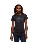 Triko BLACK DIAMOND W SUMMIT SCRIBBLE TEE Lady