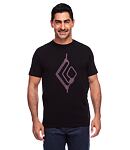 Triko BLACK DIAMOND M ROPE DIAMOND SS TEE Man, black