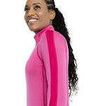 Tricou ICEBREAKER W ZONEKNIT 260 LS HALF ZIP Lady