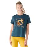 Tricou damă SMARTWOOL W GUARDIAN OF THE SKIES GRAPHIC SS TEE