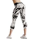 Colanți ¾ UTOPY WEAR 3/4 LEGGINGS WHITE PASSION Lady