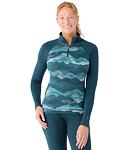 Bielizna SMARTWOOL W CLASSIC THERMAL MERINO BL 1/4 ZIP B Lady, n scape