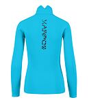 Bluza Karpos PIZZOCCO W HALF ZIP Lady, blue atoll