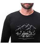 Tricou - cu mânecă lungă bărbați SENSOR MERINO ACTIVE VAN LIFE T-SHIRT M