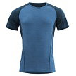 Tricou bărbați DEVOLD RUNNING MERINO 130 T-SHIRT M, blue
