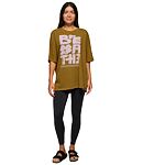 Majica PRANA EVERYDAY GRAPHIC OVERSIZED TEE za žene