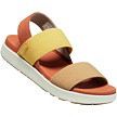 Dámské sandály KEEN ELLE BACKSTRAP W, fossil orange/silver birch