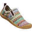 Dámské boty KEEN HOWSER CANVAS SLIP-ON W, chevron/plaza taupe