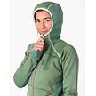 Dámská mikina TERNUA SAKKETA 2.0 HOOD JKT W, fir green