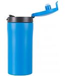 Cană LIFESYSTEMS FLIP-TOP THERMAL MUG MATT BLUE