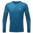 Tričko - dlouhý rukáv RONHILL M TECH AFTERHOURS L/S T Man, adm/lim
