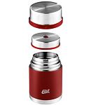 Thermos ESBIT SCULPTOR NEREZ NA JÍDLO 0,5L BURGUNDY RE